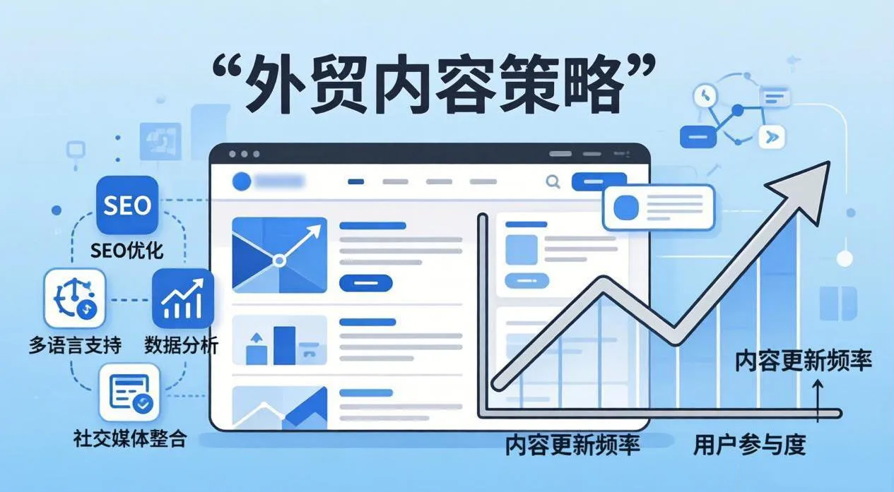 外贸网站内容更新策略：如何通过定期更新提升排名和用户信任？