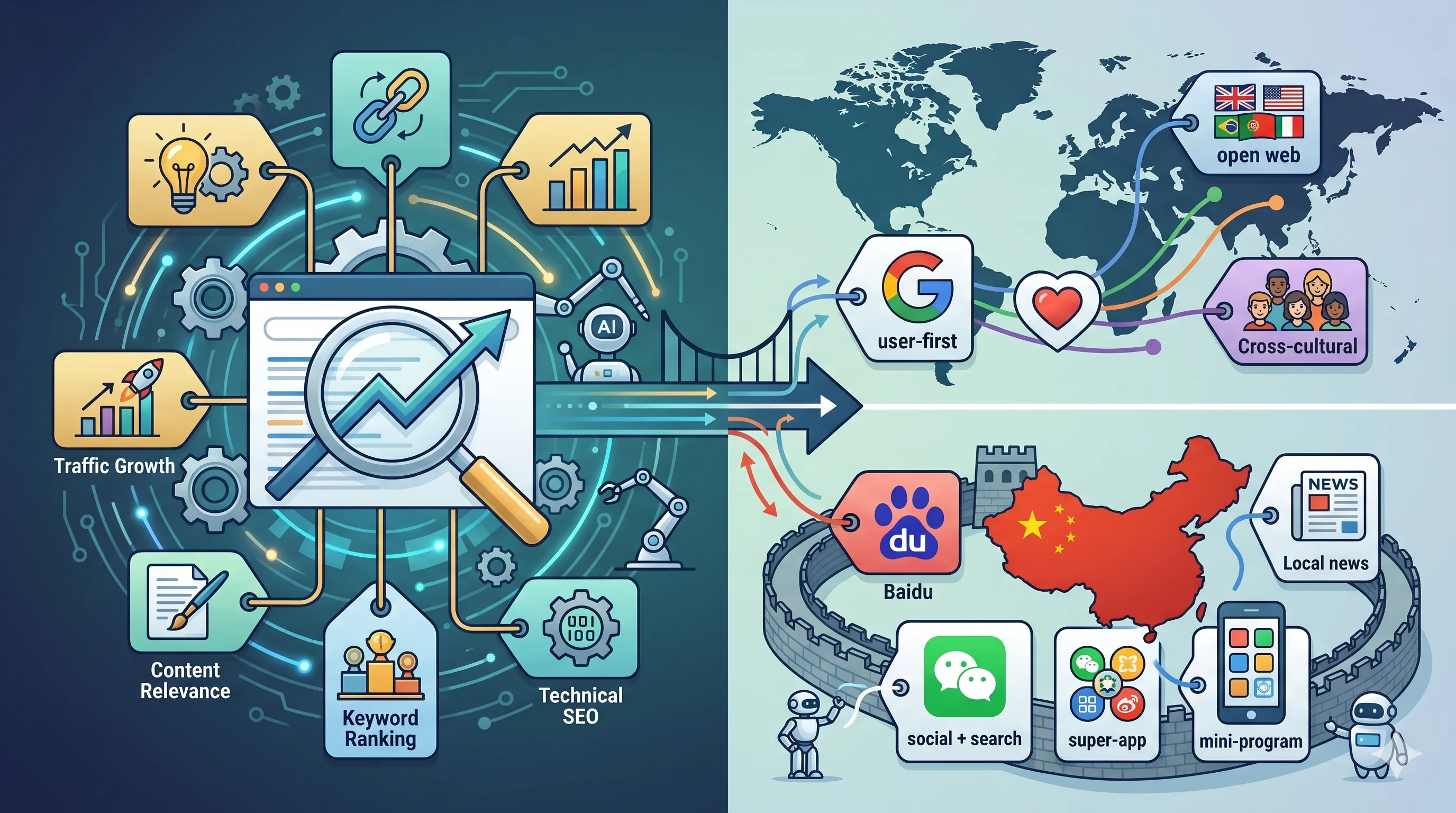 SEO是什么？兼谈中国SEO与海外SEO的真正区别